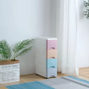 4 Layers Custom Plastic Cabinets, Wholesale Cabinet For Home and Office