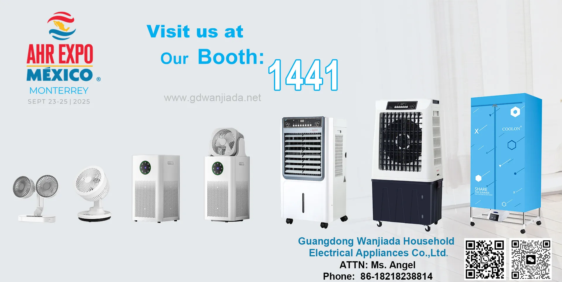wanjiada-air-cooler-manufacturer-at-AHR-Expo-Mexico-2025-1