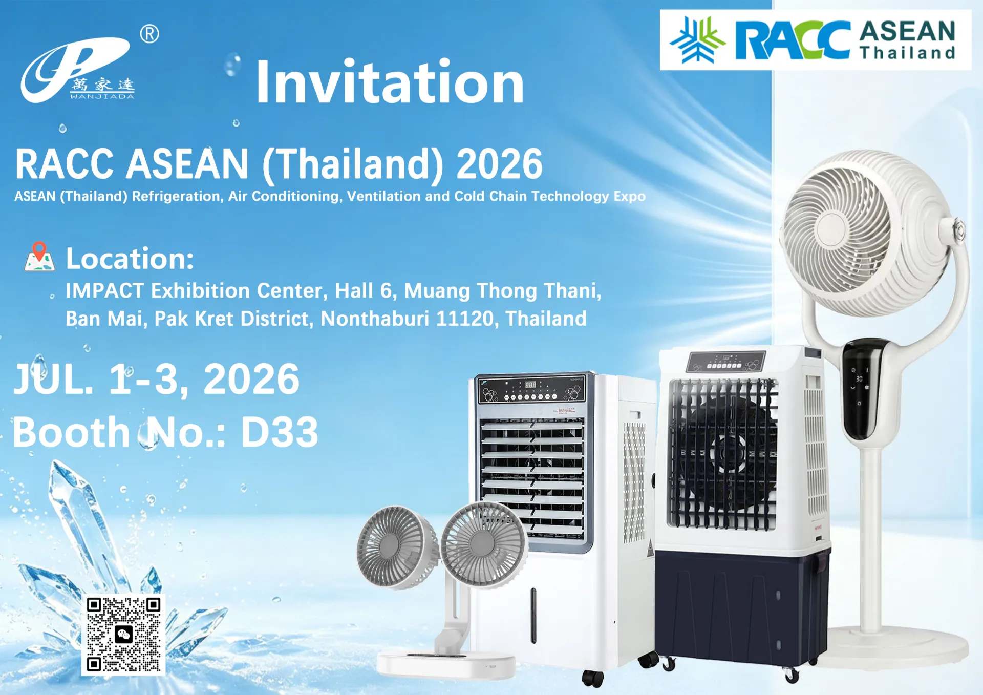 wanjiada-air-cooler-manufacturer-at-racc-asean-thailand-2026